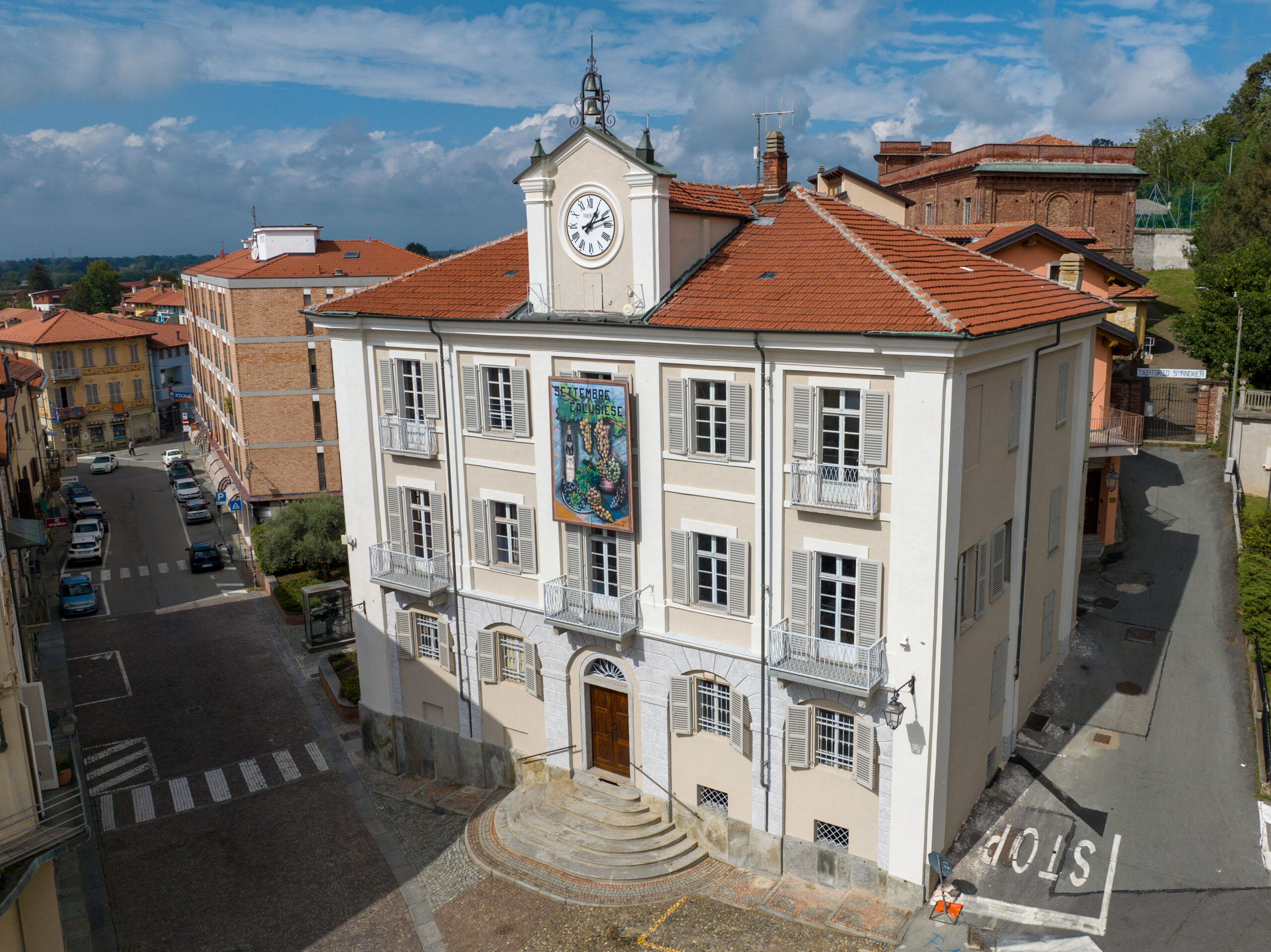 Caluso Palazzo Polizia Municipale NIGRADRONESERVICE-01
